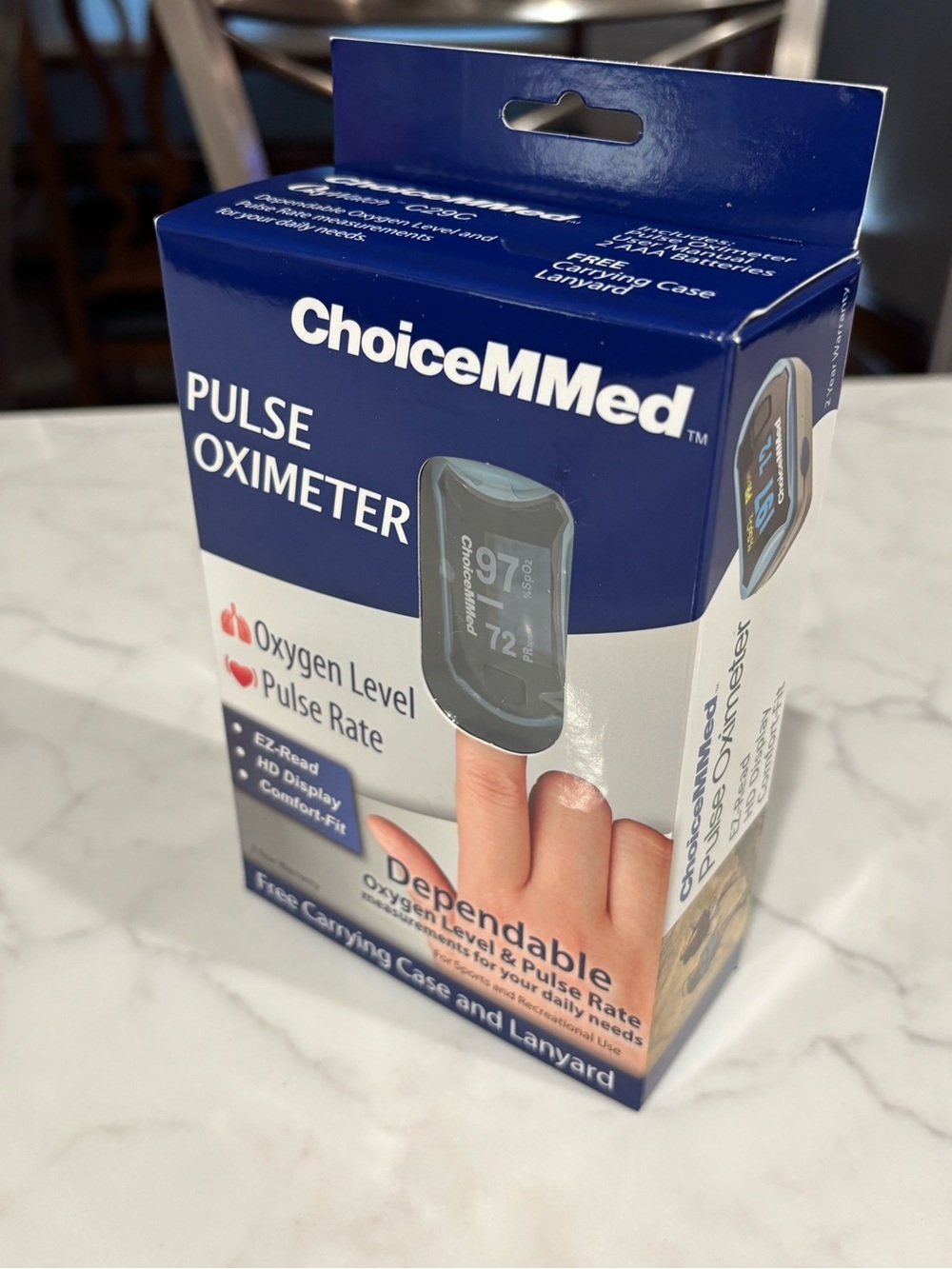 ChoiceMMed Pulse Oximeter - c29c model, unopened